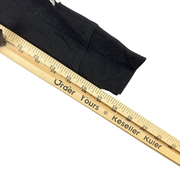 Celebrate Halloween Skeleton Candy Long Sleeve Shirt L/G 10-12 Youth Black Soot - Picture 8 of 8